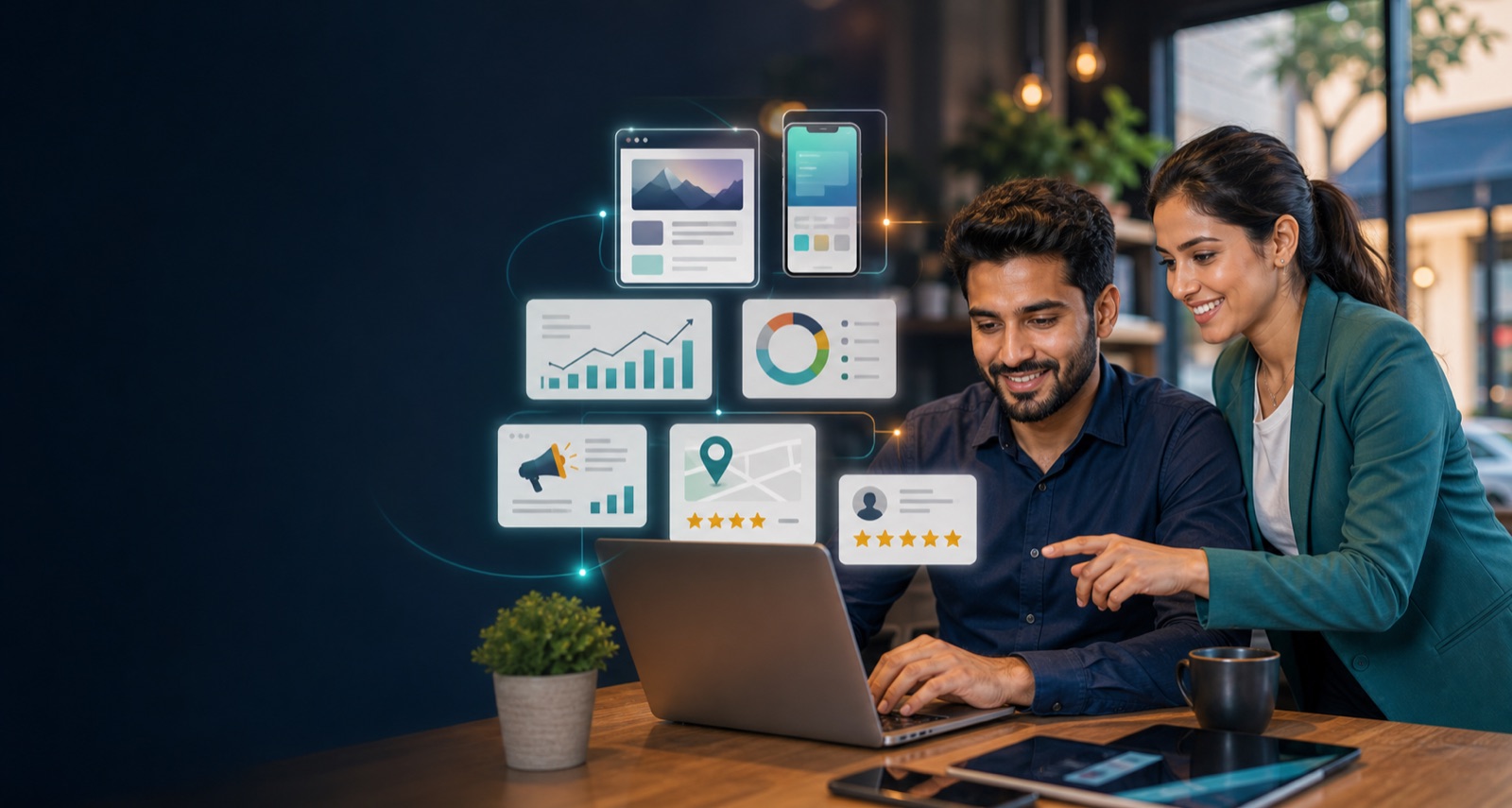 Codder Lab Limited digital growth team helping a local business